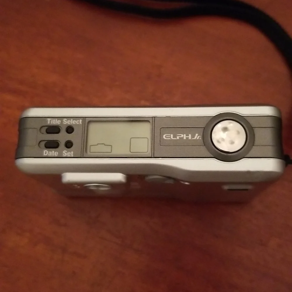 Canon Silver Film Camera